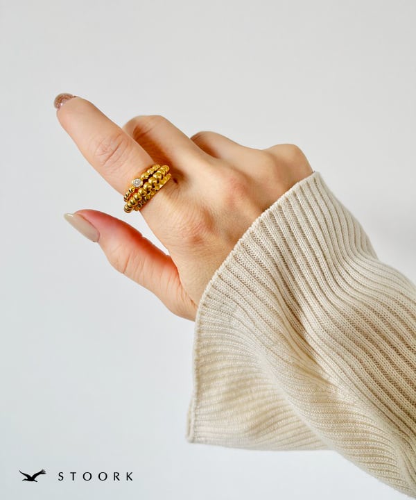 【再入荷】Studded Ring - stoork