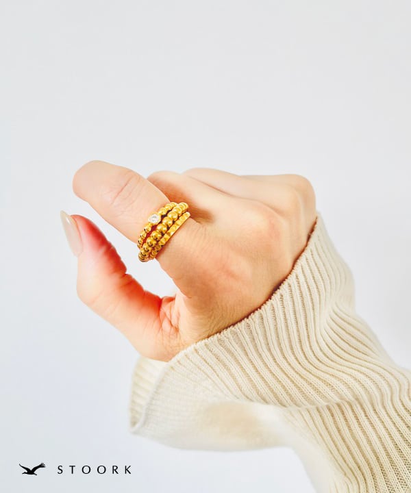 【再入荷】Studded Ring - stoork