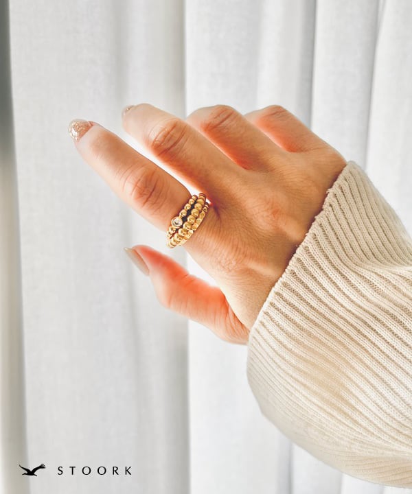 【再入荷】Studded Ring - stoork