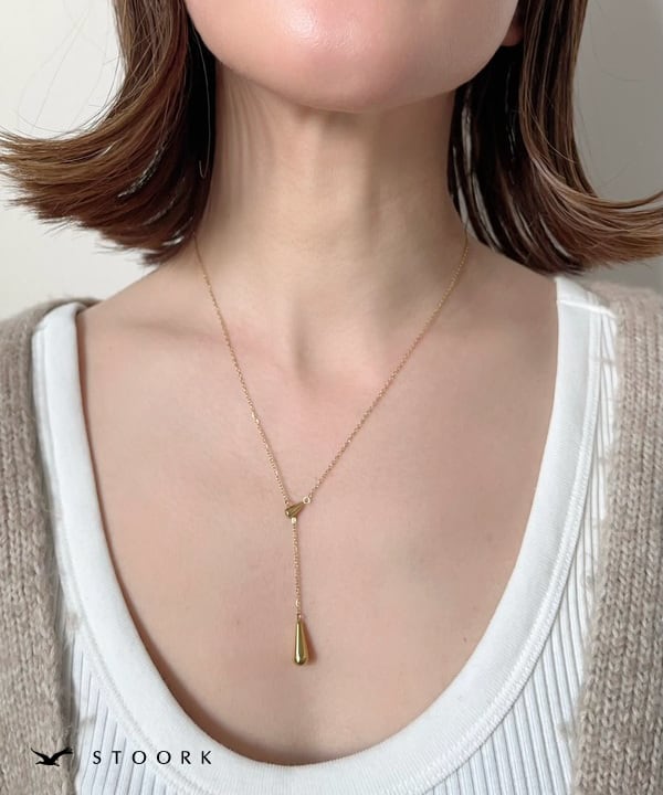 Tassel Water Drop Necklace - stoork