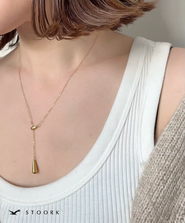 Tassel Water Drop Necklace - stoork