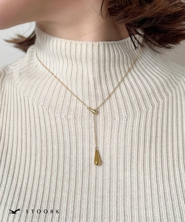 Tassel Water Drop Necklace - stoork