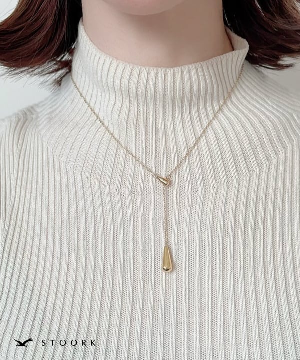 Tassel Water Drop Necklace - stoork