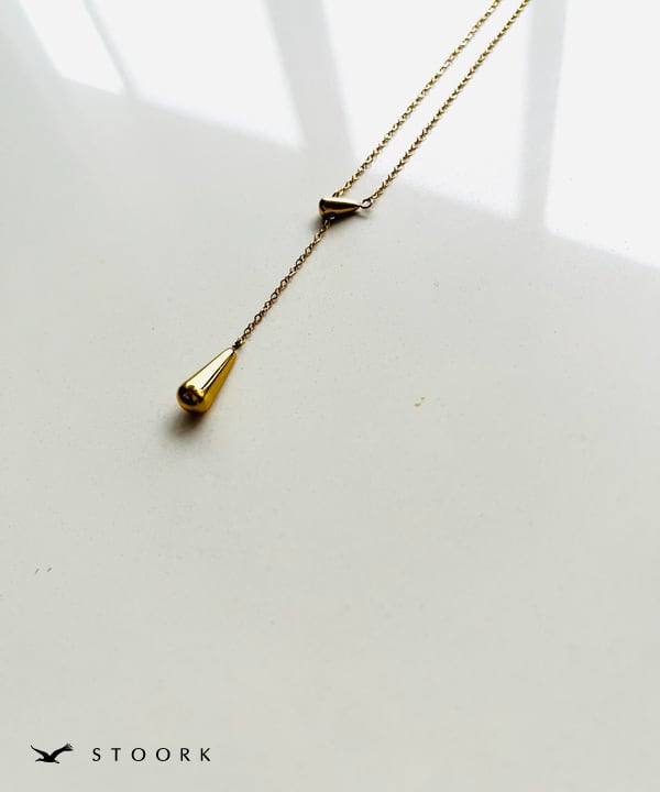Tassel Water Drop Necklace - stoork