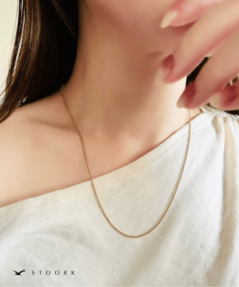 Tiny Ball Necklace - stoork