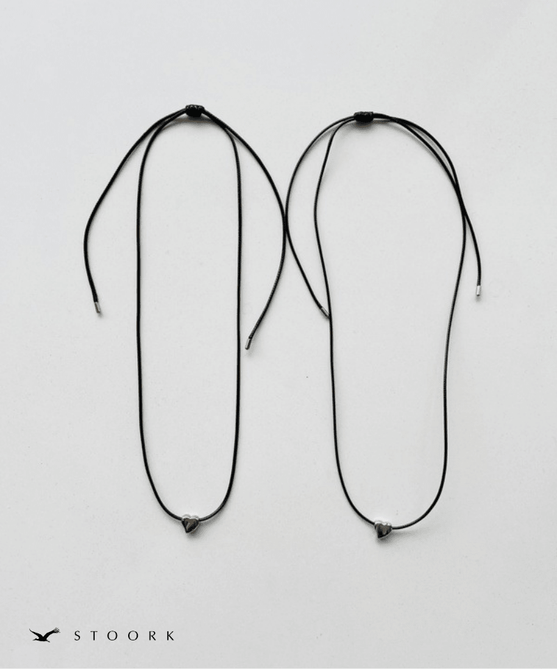 Tiny Heart Code Necklace - stoork