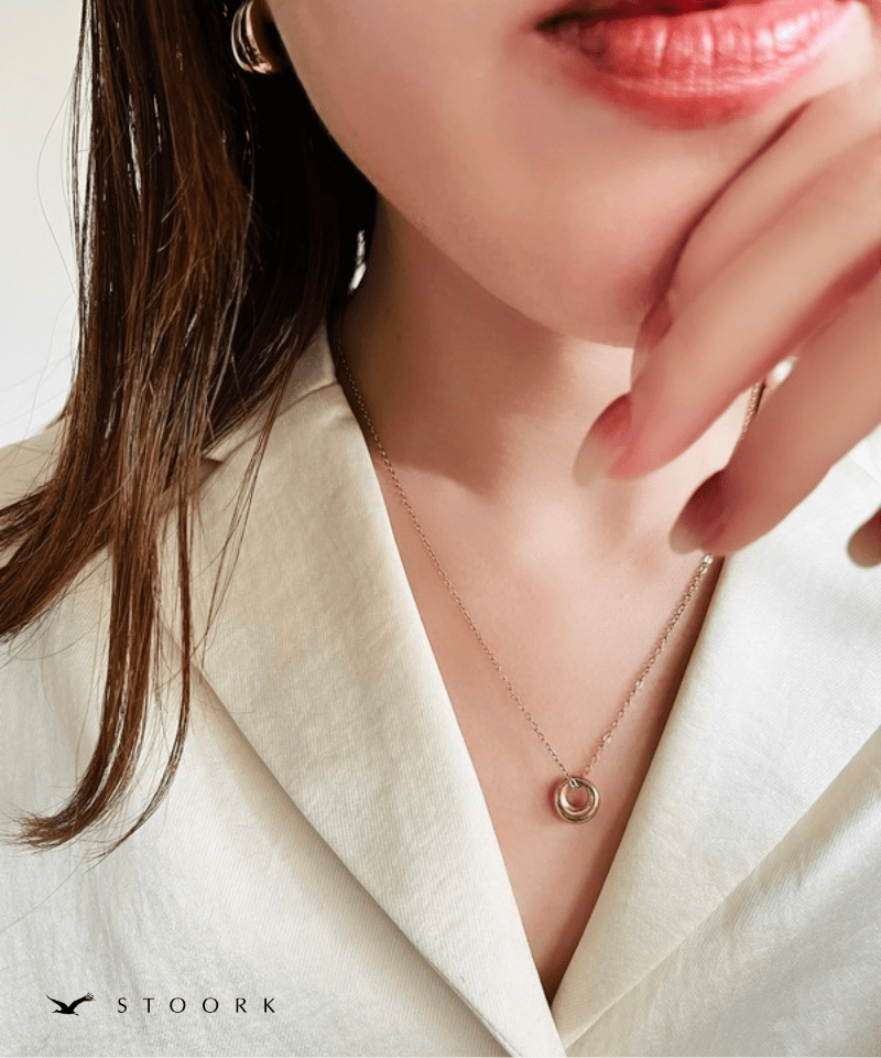 Tiny Round Charm Necklace - stoork