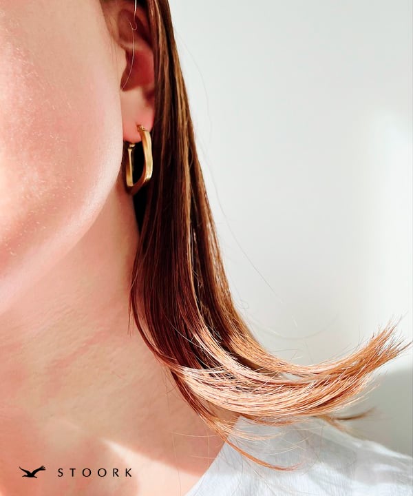 【再入荷】Trapezoid Twist Pierce - stoork