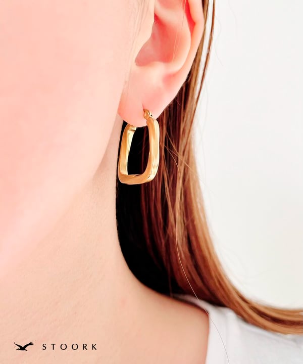 【再入荷】Trapezoid Twist Pierce - stoork