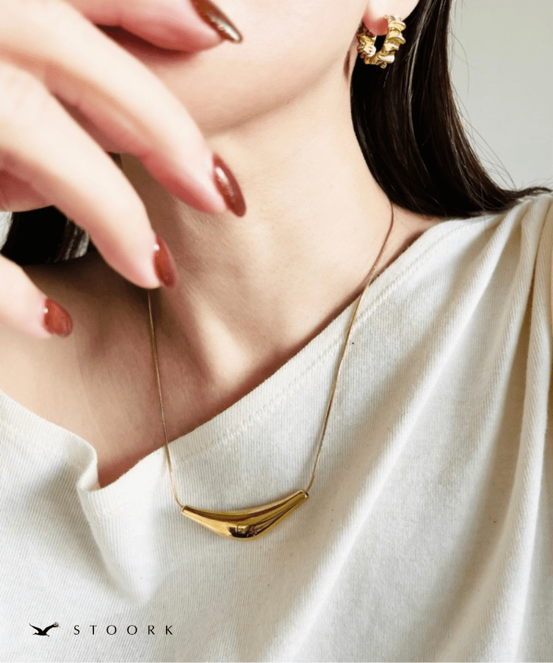 Triangle Plate Necklace - stoork