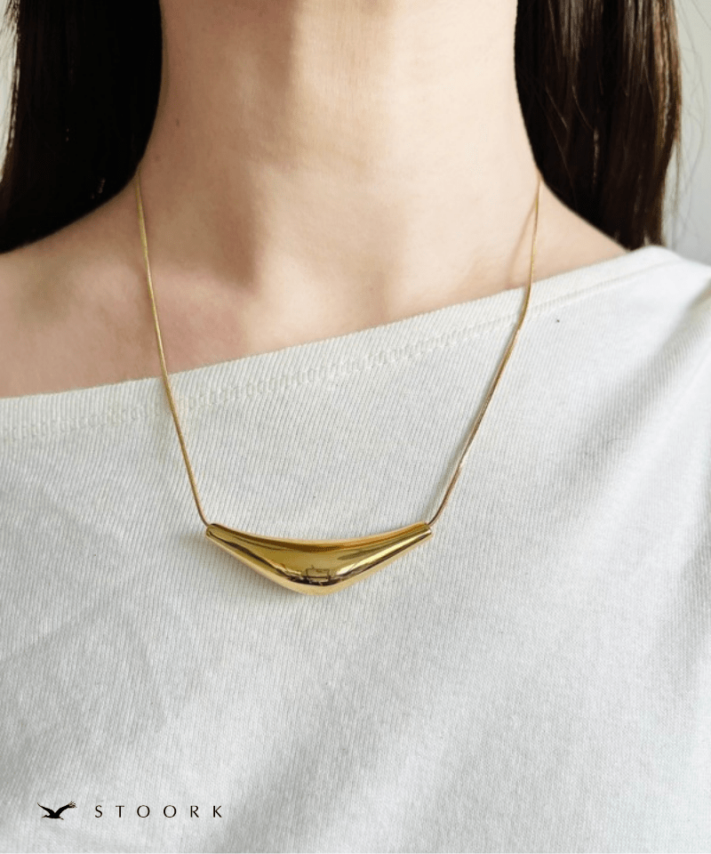 Triangle Plate Necklace - stoork