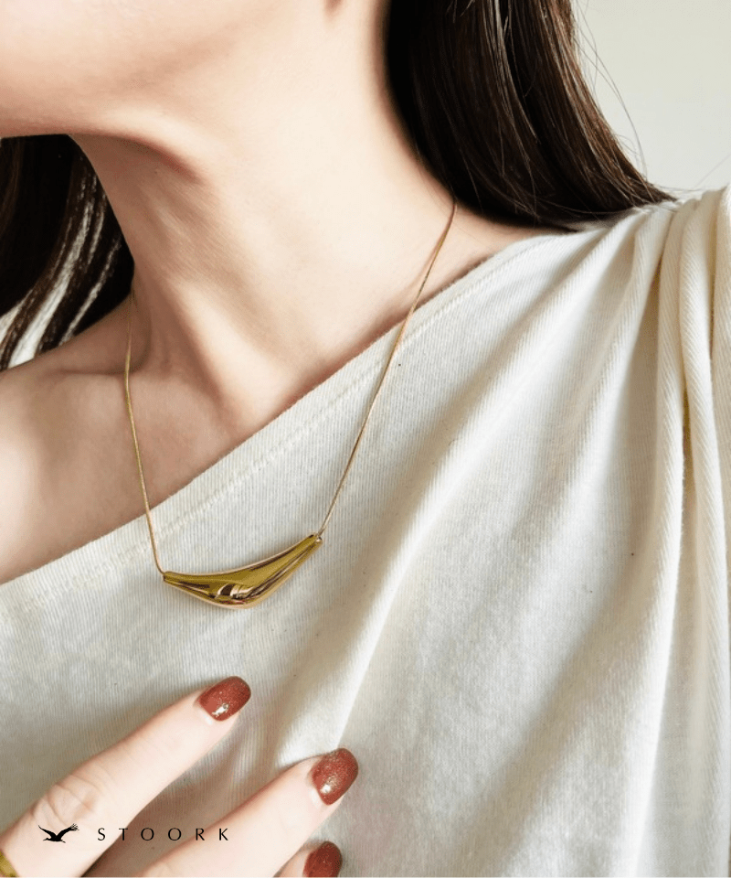 Triangle Plate Necklace - stoork