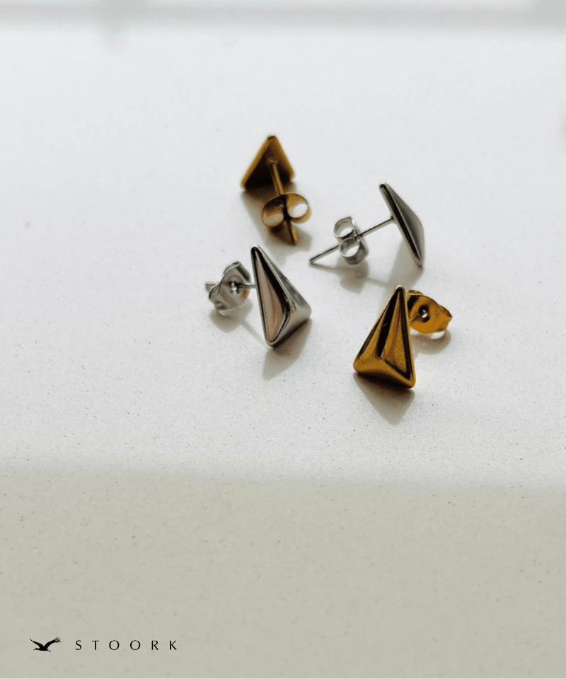 Triangle Studs Pierce - stoork