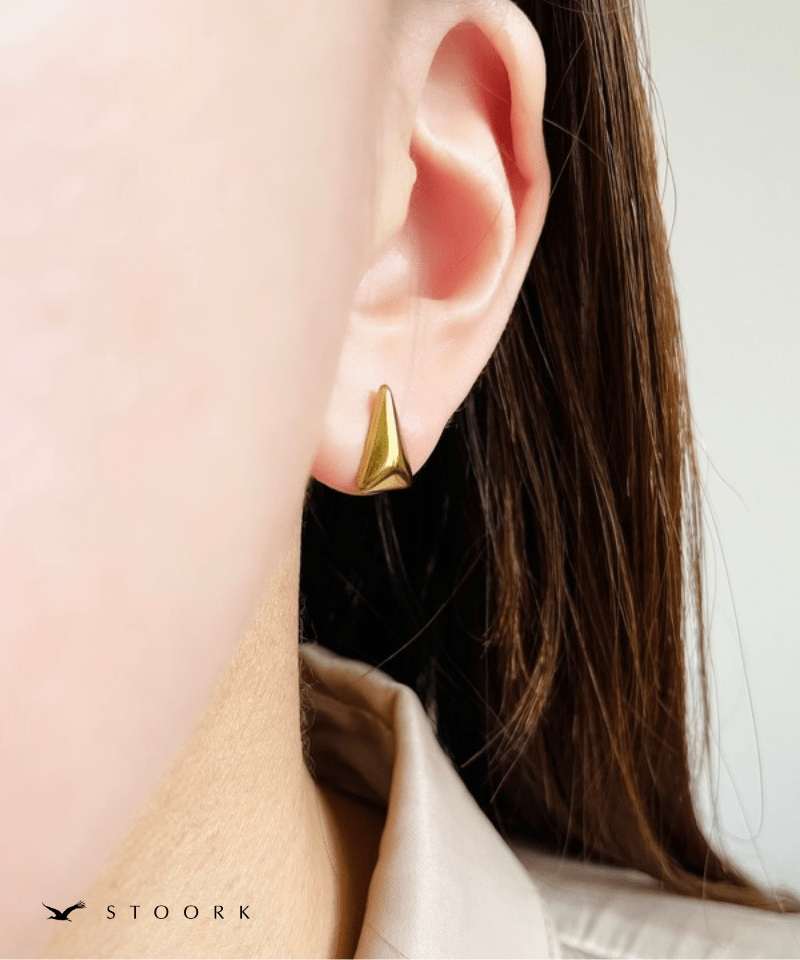 Triangle Studs Pierce - stoork