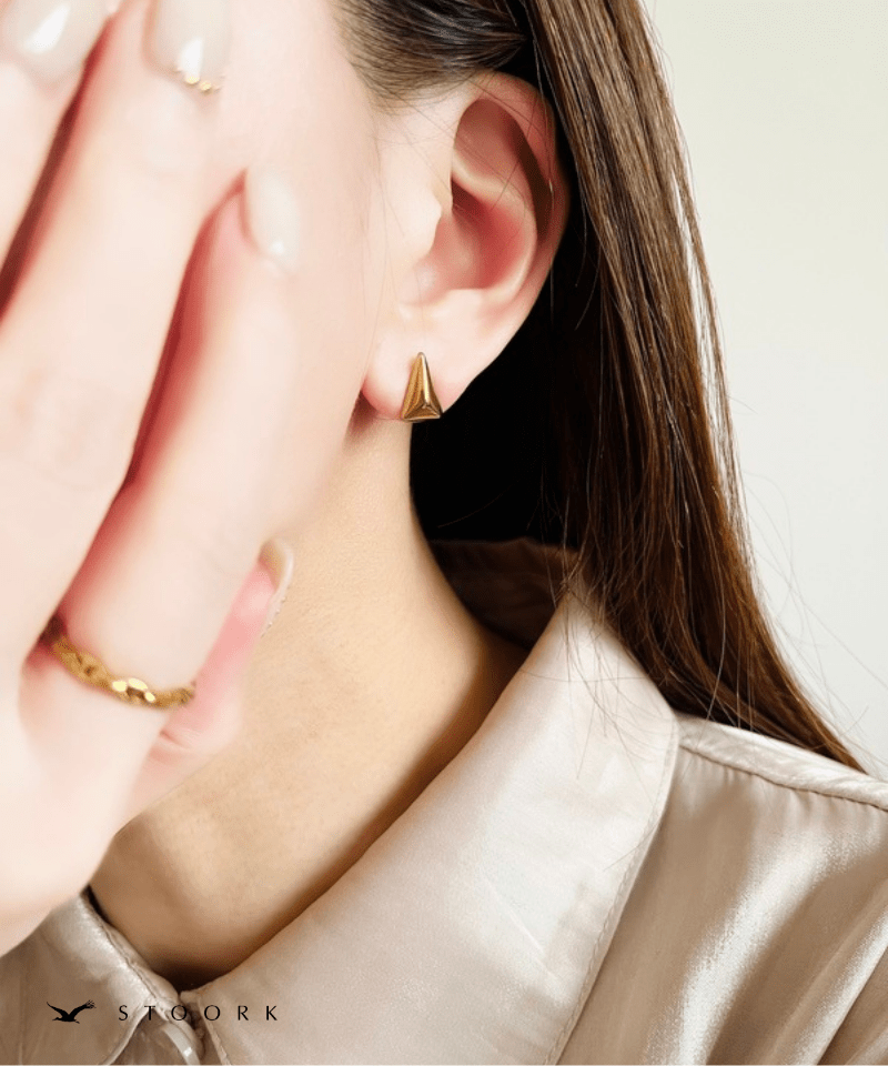Triangle Studs Pierce - stoork