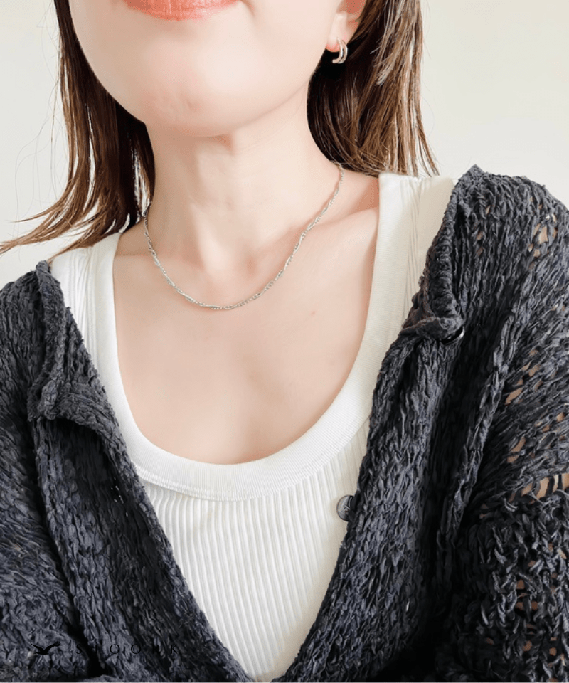 Twist Ball Line Necklace - stoork