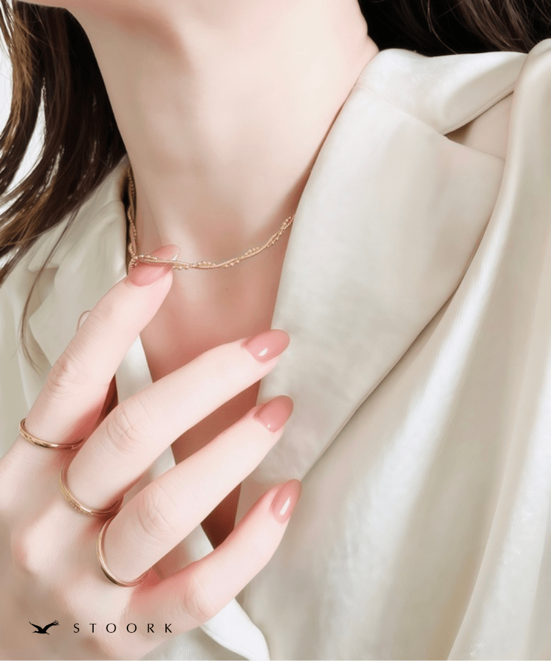 Twist Ball Line Necklace - stoork