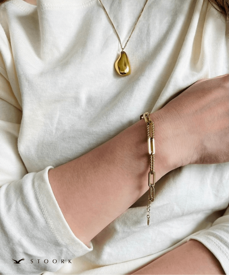 Twist Link Chain Bracelet - stoork