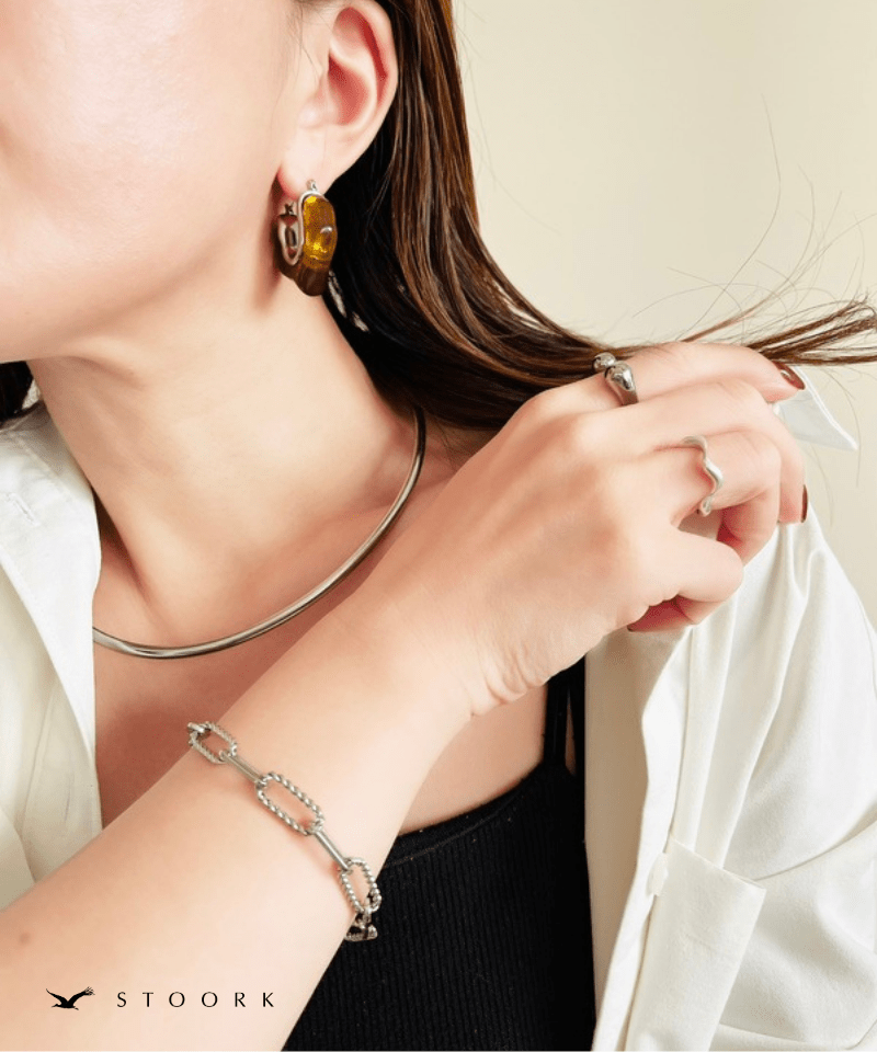 Twist Link Chain Bracelet - stoork