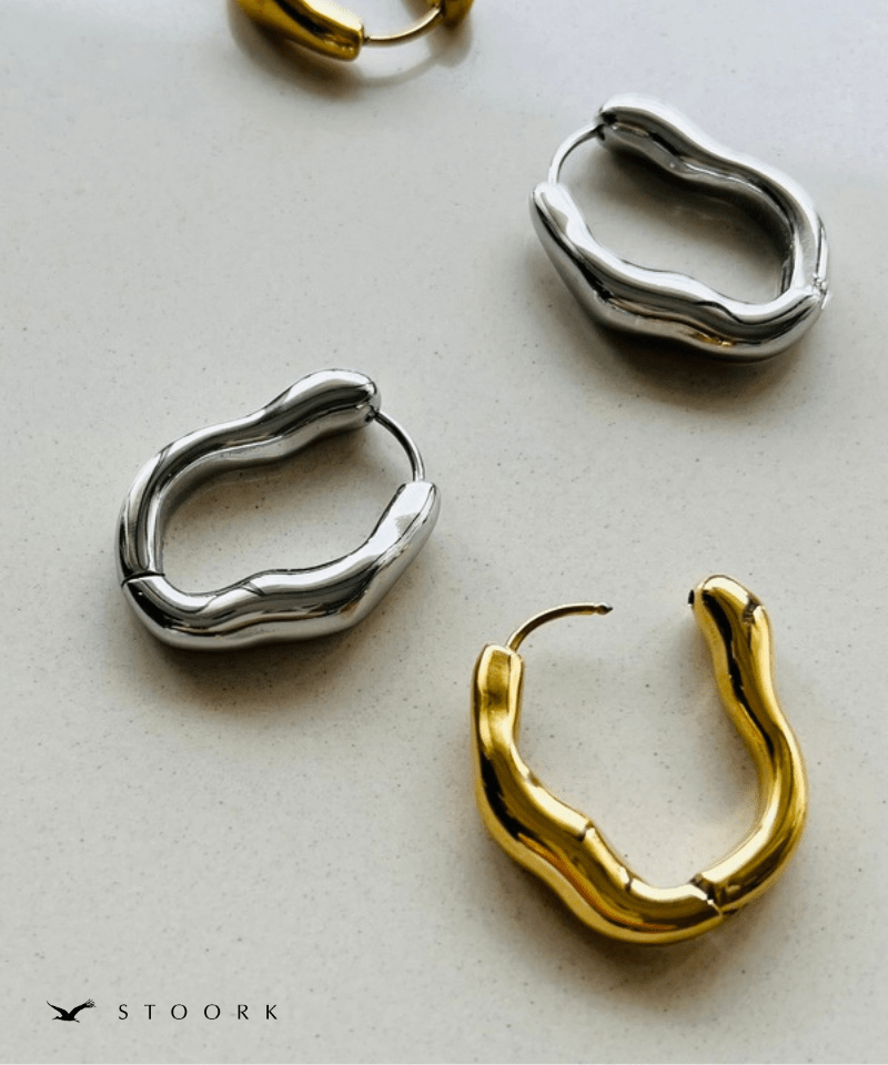 Wave Hoop Pierce - stoork