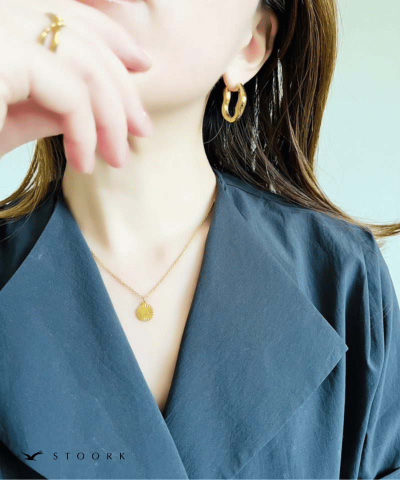 【再入荷】Wave Hoop Pierce - stoork