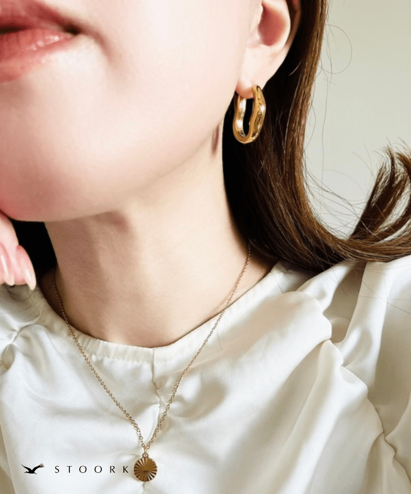Wave Hoop Pierce - stoork