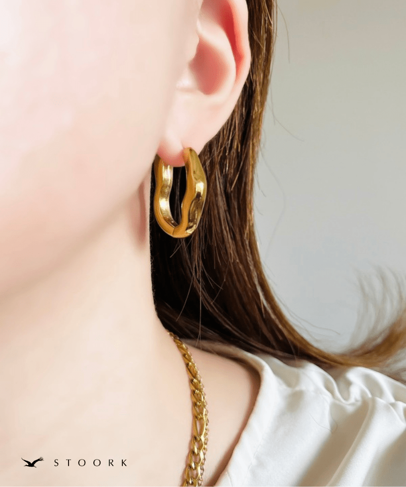 Wave Hoop Pierce - stoork