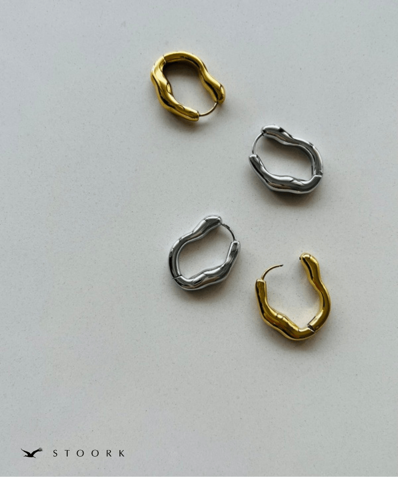 Wave Hoop Pierce - stoork