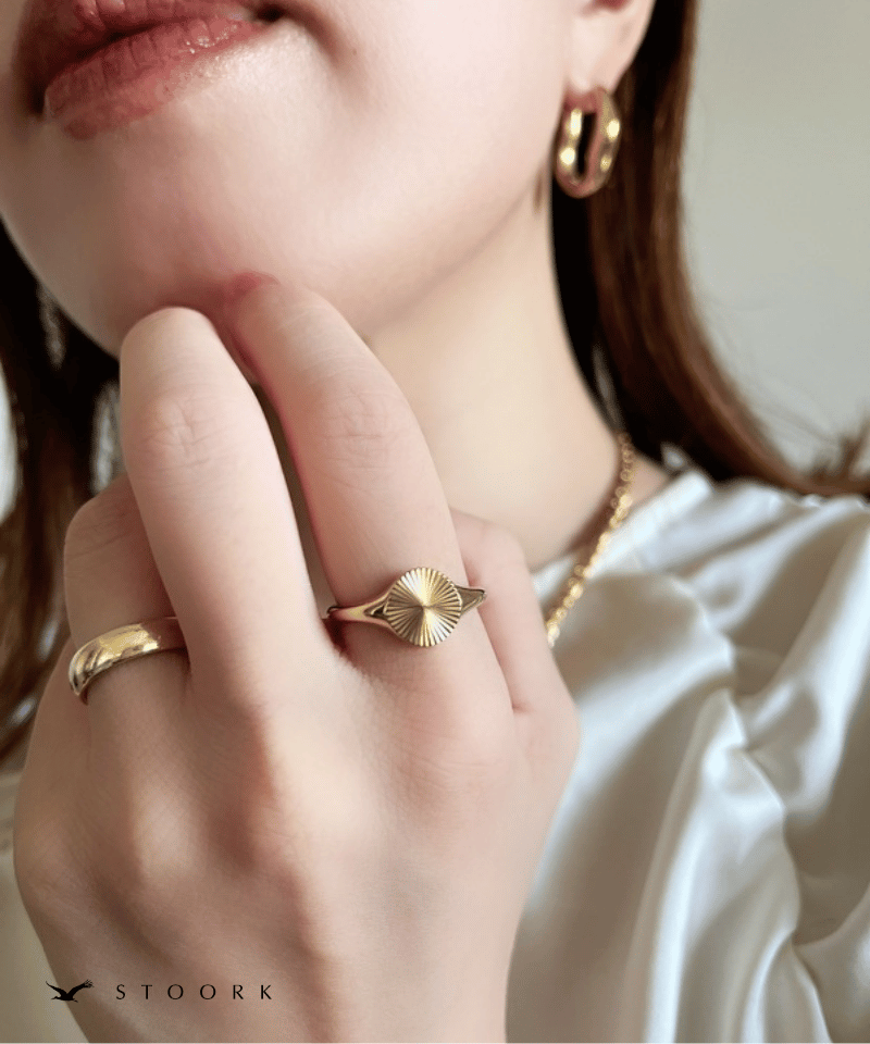【再入荷】Wave Hoop Pierce - stoork