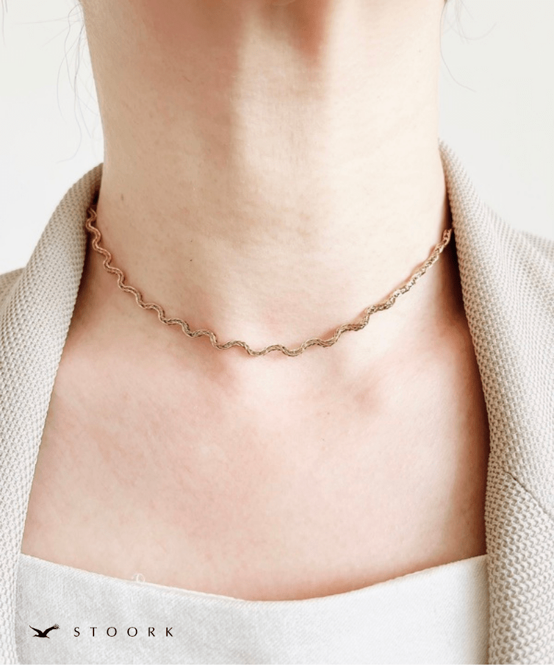 Wave Line Necklace - stoork