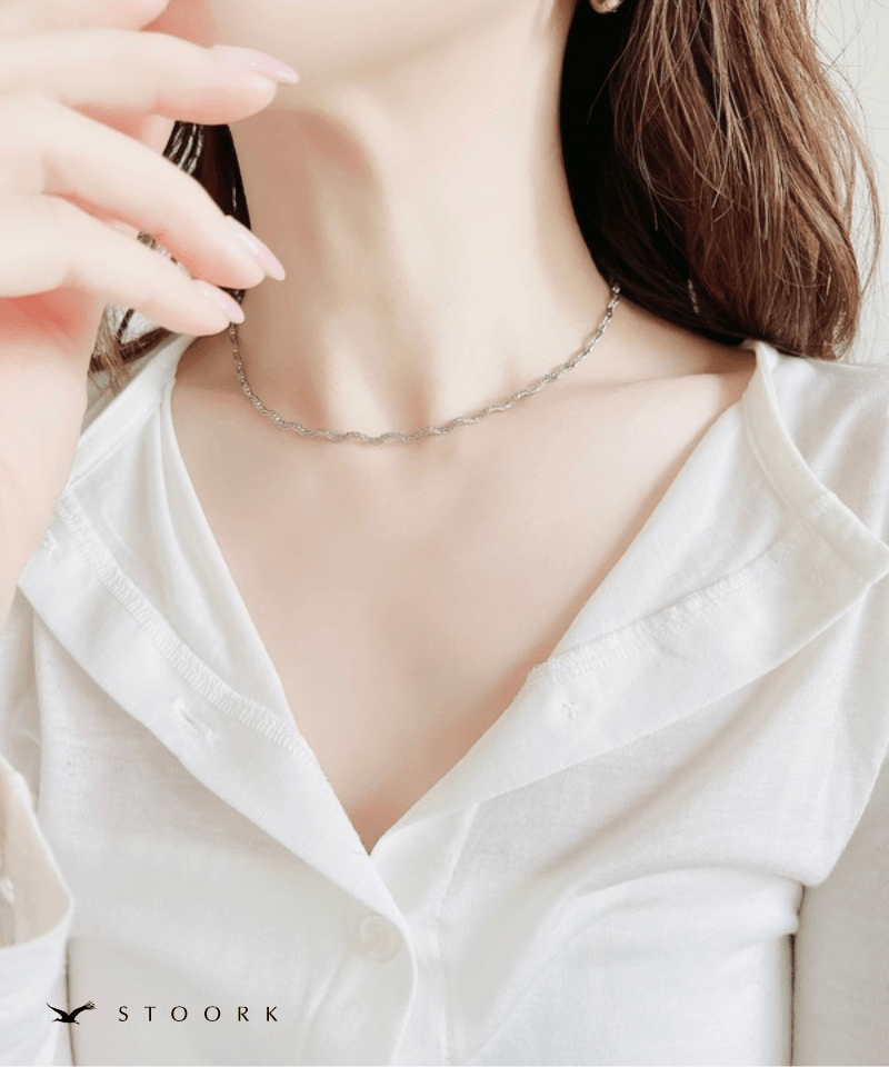 Wave Line Necklace - stoork