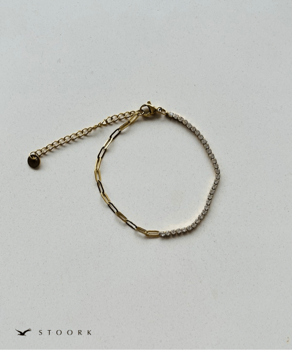 Zircon Chain Bracelet - stoork