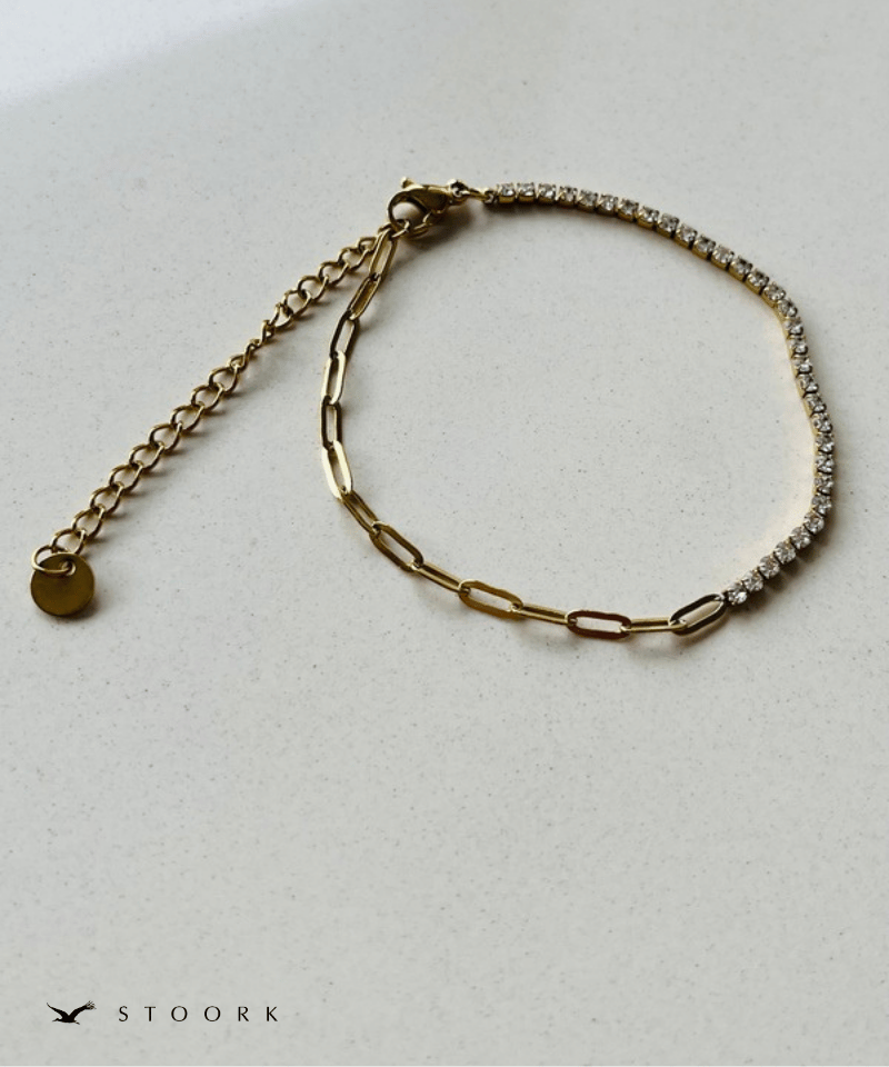 Zircon Chain Bracelet - stoork