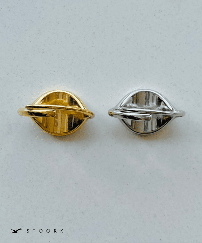 Zircon Circle Ring - stoork