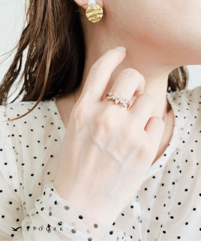 Zircon Crown Ring - stoork