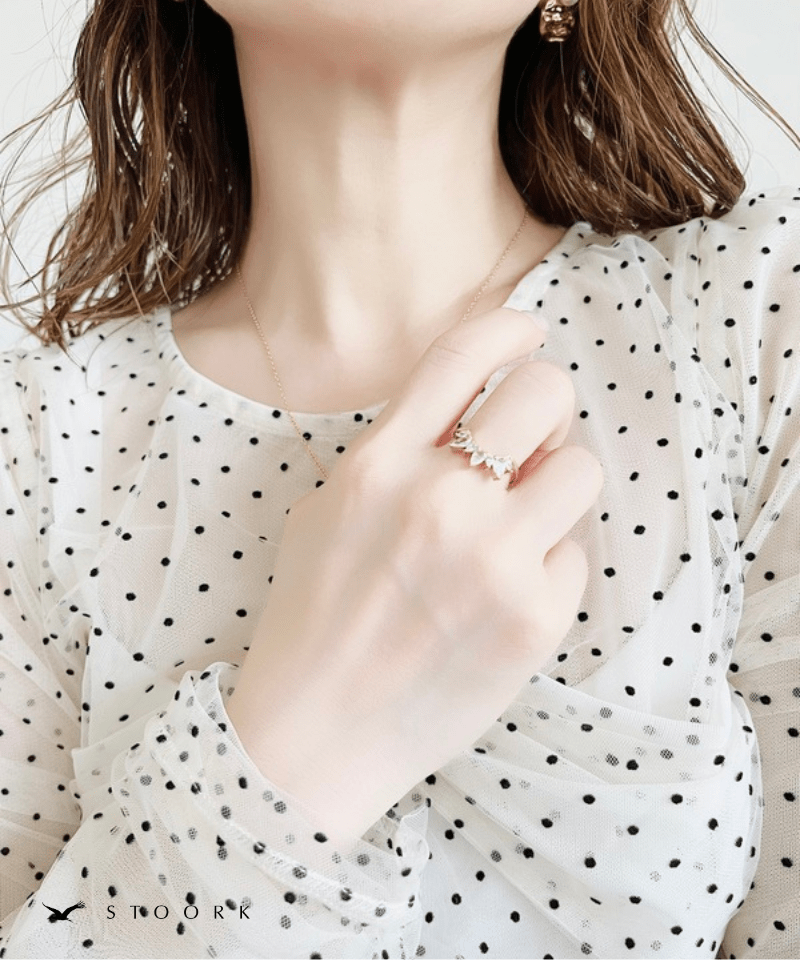 Zircon Crown Ring - stoork