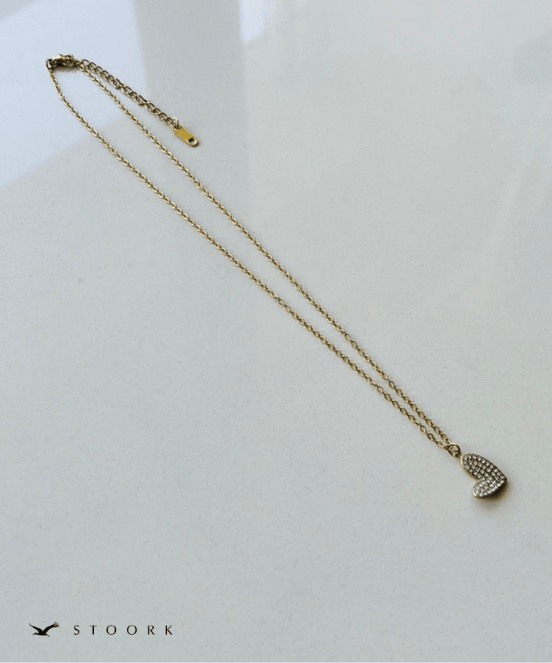 Zircon Heart Necklace - stoork