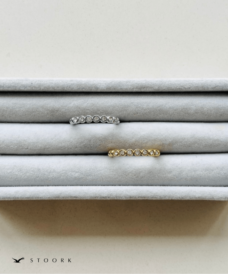 Zircon Line Open Ring - stoork