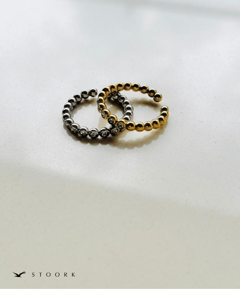 Zircon Line Open Ring - stoork