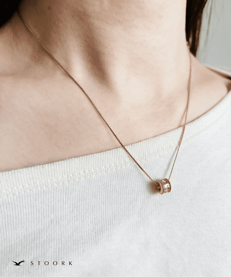 Zircon Ring Necklace - stoork