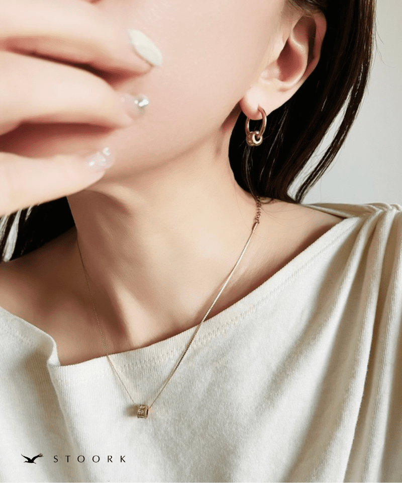 Zircon Ring Necklace - stoork