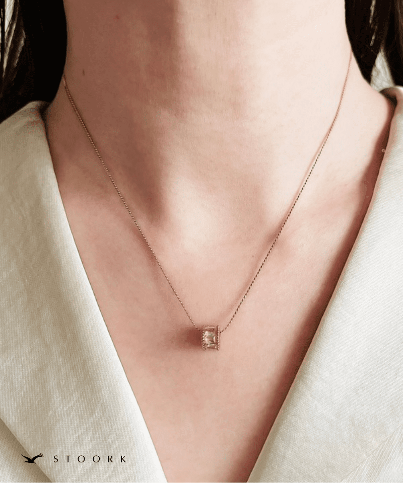 Zircon Ring Necklace - stoork