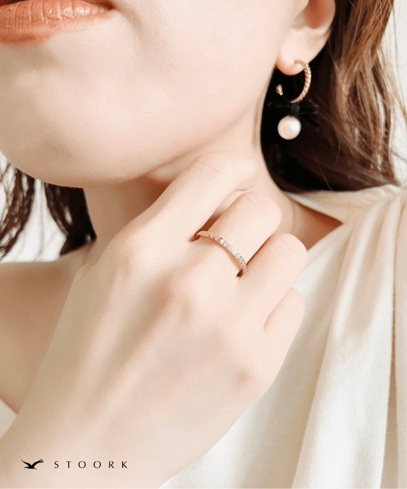 Zircon Studs Ring - stoork