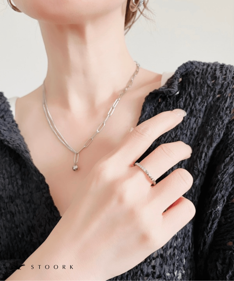 Zircon Studs Ring - stoork