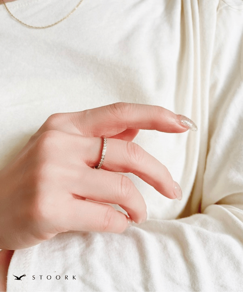 Zircon Studs Ring - stoork