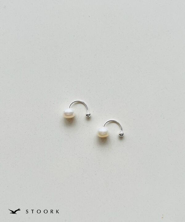 s925 Simple Pearl Pierce