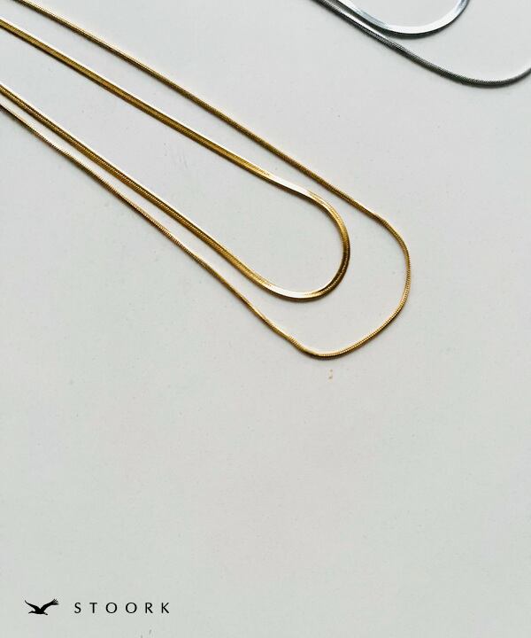 【再入荷】Double Chain Necklace