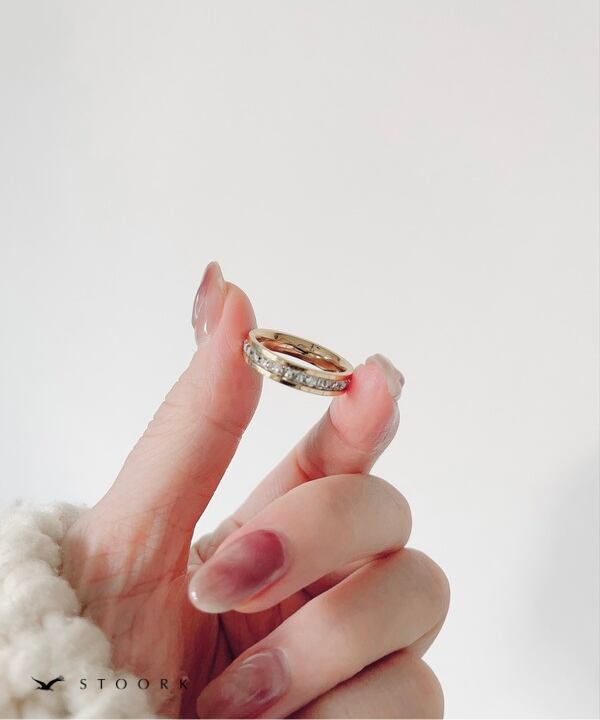 【再入荷】Eternity Zirconia Ring