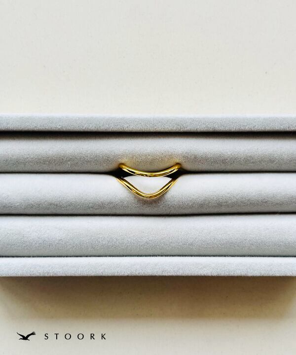 【再入荷】s925 Double Line Ring