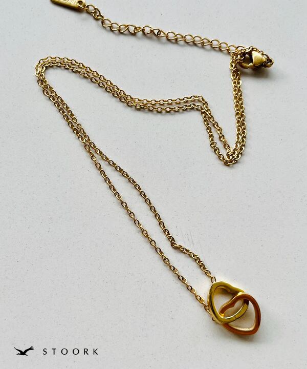 316L Double Heart Necklace